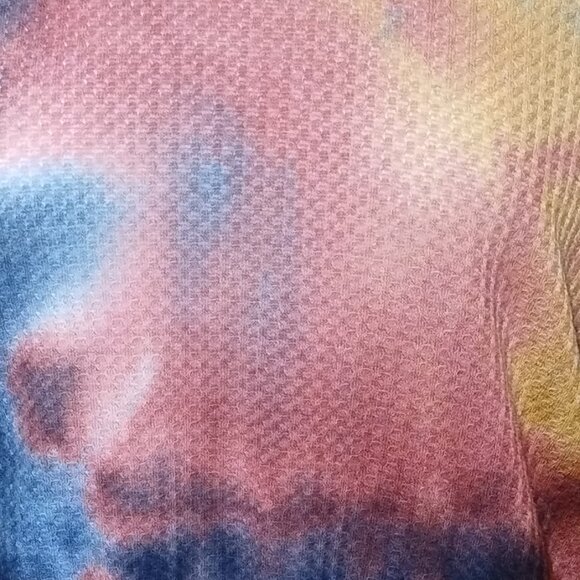 Women's Cactus + Pearl Tie Dye Thermal Long Sleeve Top Size L. Like New. EUC. - Picture 3 of 6